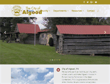 Tablet Screenshot of algood-tn.com